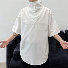 Load image into Gallery viewer, Summer Turtleneck Short-sleeved T-shirt
