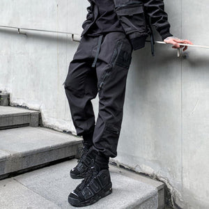 Functional Side Zipper Casual Cargo Pants