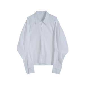 Puff Sleeve Loose Shirt