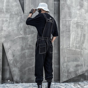 Hip-hop Functional Overalls