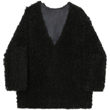 Load image into Gallery viewer, Pullover Furry Fringed Coat
