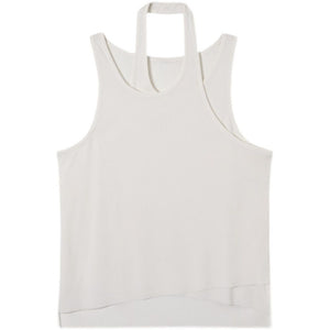 Fake Two Pieces Loose Vest