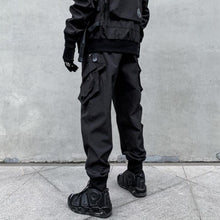 Load image into Gallery viewer, Functional Style Simple Black Cargo Pants
