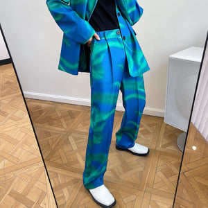 Render Color Blazer and Pants Set