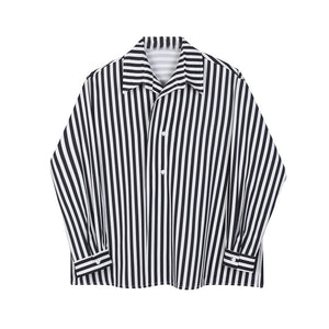 Pinstripe Lapel Shirt