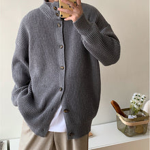 Load image into Gallery viewer, High Neck Knitted Cardigan
