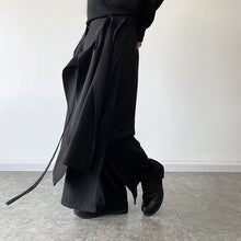 Load image into Gallery viewer, Irregular Layered Wide Leg Culottes
