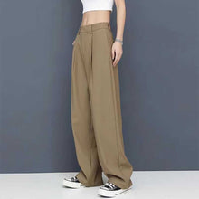 Load image into Gallery viewer, High Waist Drape Wide Leg Pants
