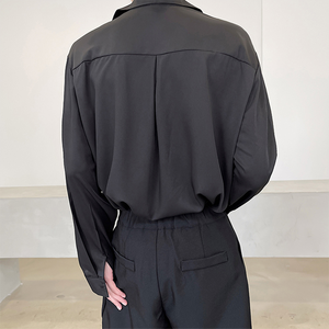 Drape Long-sleeved Shirt