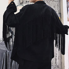 Load image into Gallery viewer, Fringed Long-sleeve Shirt
