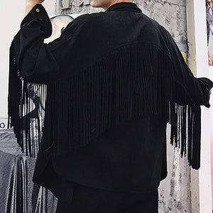 Fringed Long-sleeve Shirt