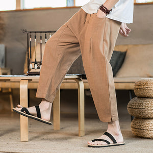 Men's Summer Linen Loose Casual Pants