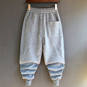 Slim Casual Solid Harem Lounge Pants