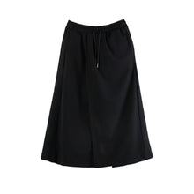 Load image into Gallery viewer, Simple Solid Color Wide-leg Culottes
