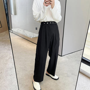 Elastic Waist Loose Casual Pants