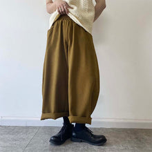 Load image into Gallery viewer, Japanese Retro Cropped Wide Leg Pants
