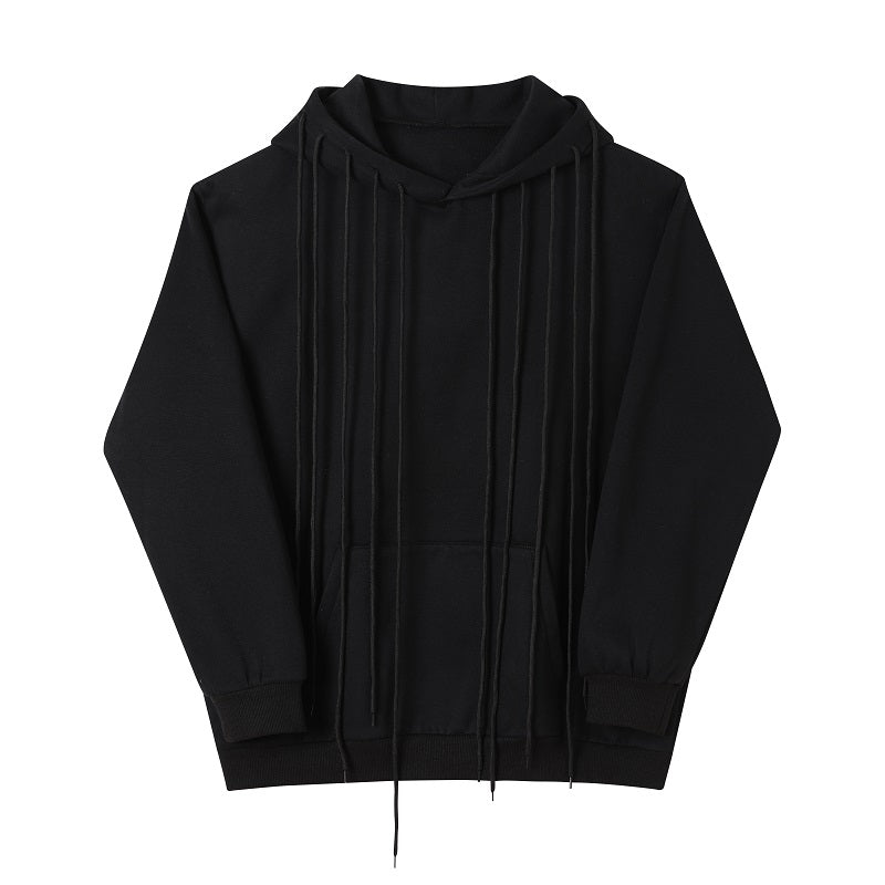 Straps Hooded Sweatshirt