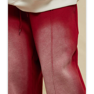 Washed Solid Gradient Trousers