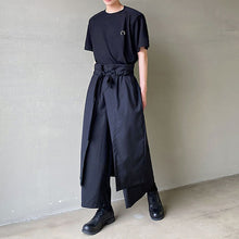 Load image into Gallery viewer, Vintage Tie Loose Wide Leg Pants
