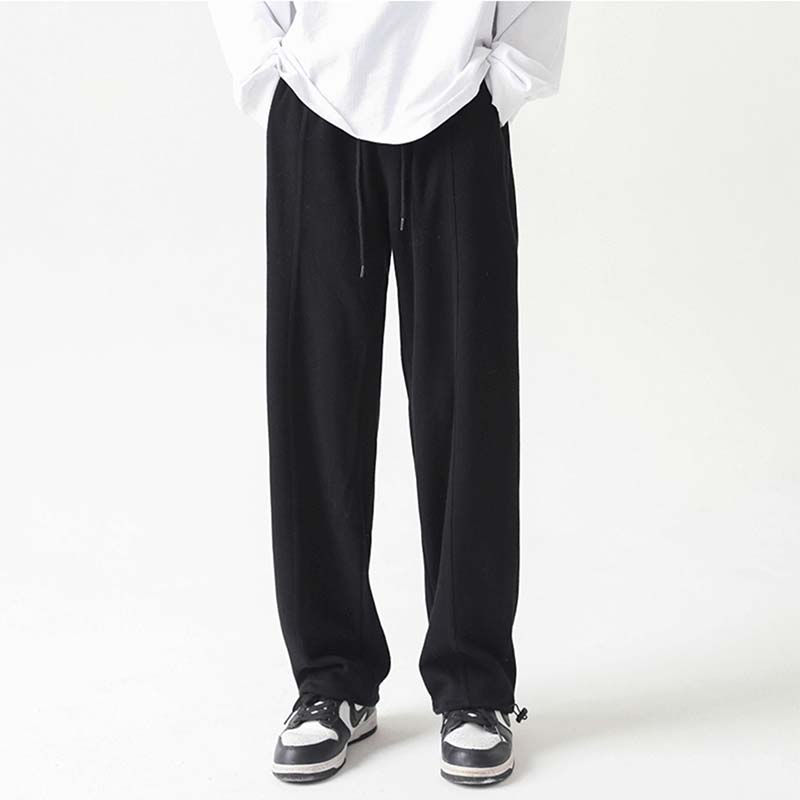 Loose Straight Leg Drawstring Sweatpants