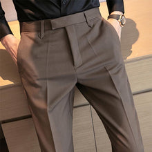 Load image into Gallery viewer, Drape Slim Business Suit Pants
