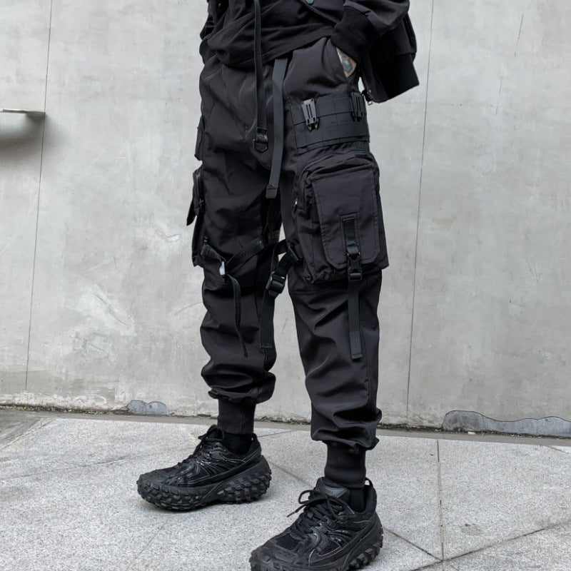 Techwear Multi-pocket Cargo Tooling Trousers