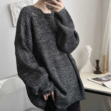 Load image into Gallery viewer, Vintage Crew Neck Long Sleeve Pullover Sweater
