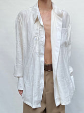 Load image into Gallery viewer, Vintage Pleated Long-sleeved Shirt
