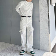 Load image into Gallery viewer, Geometry Line Embroidery Lounge Pants
