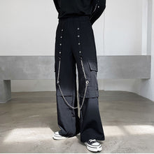 Load image into Gallery viewer, Metal Chain Wide Leg Pants
