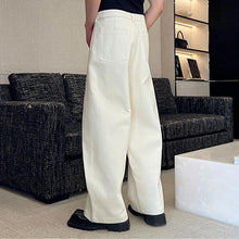 Load image into Gallery viewer, Three-dimensional Tailoring Stitching Wide-leg Jeans
