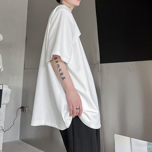 Irregular Patchwork Short Sleeve T-Shirt