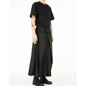 High Waist Wide-leg Pants