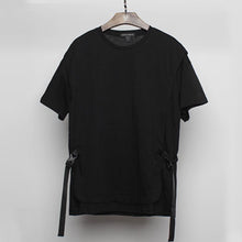 Load image into Gallery viewer, Fake Two Piece Crew Neck Ribbon Top
