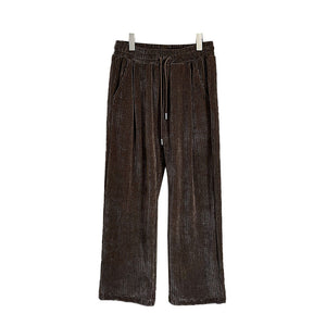 Corduroy Elastic Waist Trousers