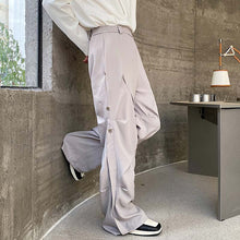 Load image into Gallery viewer, Irregular Wrinkled Cargo Trousers
