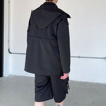 Load image into Gallery viewer, Multi-pocket Hooded Detachable Jackets And Shorts
