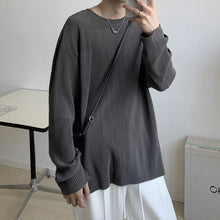 Load image into Gallery viewer, Thin Simple Solid Color Pullover Long Sleeve T-Shirt
