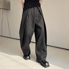 Load image into Gallery viewer, Three-dimensional Tailoring Stitching Wide-leg Jeans
