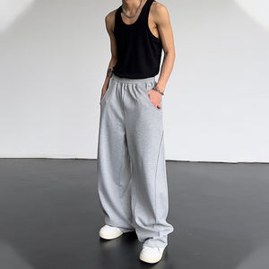 Retro High Waist Wide Leg Sweatpants