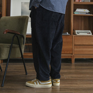 Japanese Retro Corduroy Pants